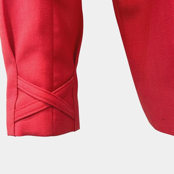 Vintage Salmon Pink Dolman Sleeve Blouse - Picture 5 of 9